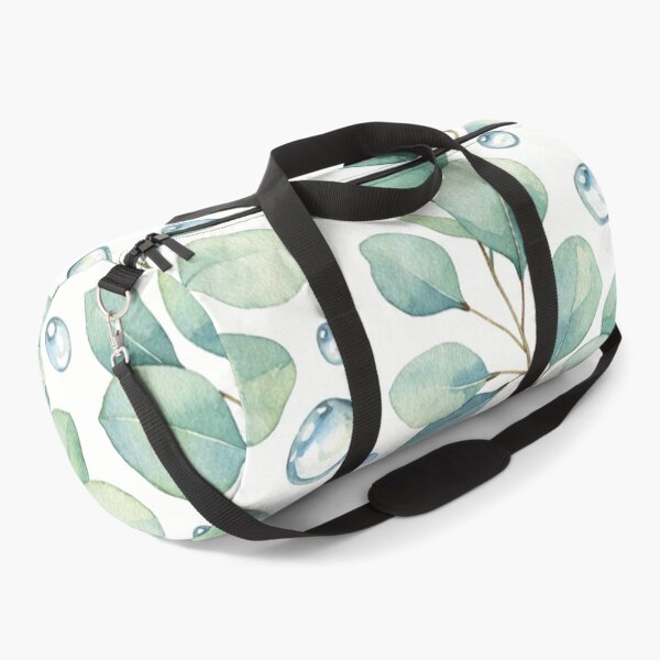 Item preview, Eucalyptus Leaves with Water Bubbles Watercolor Pattern designed and sold by Owcomm.