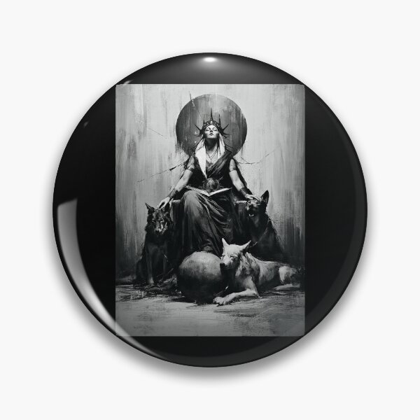 Item preview, Hekate and her hounds designed and sold by MendaciousMina.