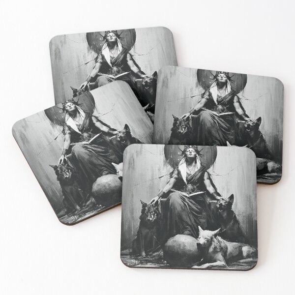 Item preview, Hekate and her hounds designed and sold by MendaciousMina.