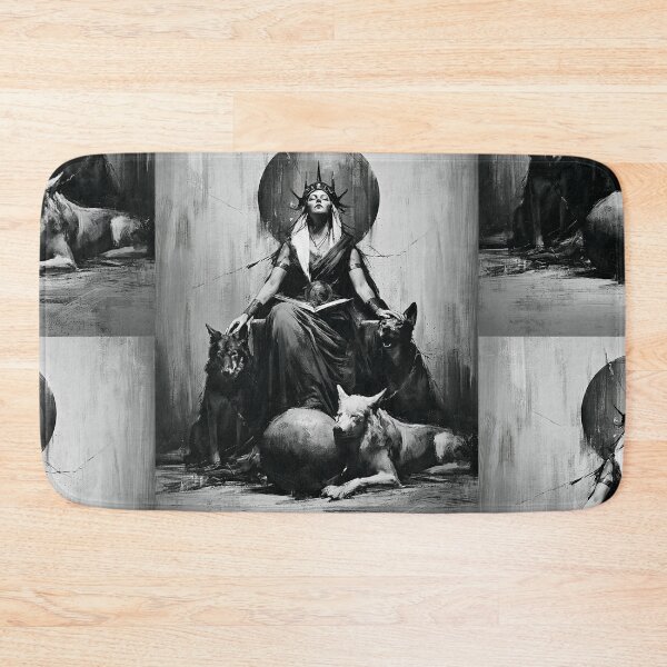 Item preview, Hekate and her hounds designed and sold by MendaciousMina.