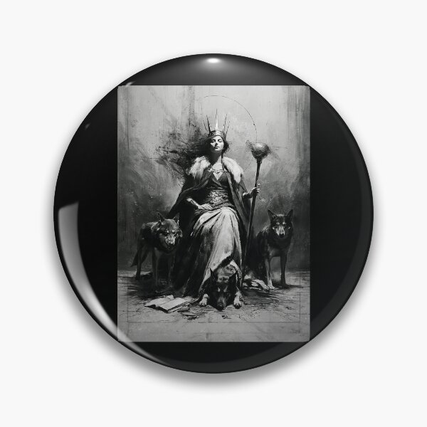 Item preview, Hekate and her hounds designed and sold by MendaciousMina.