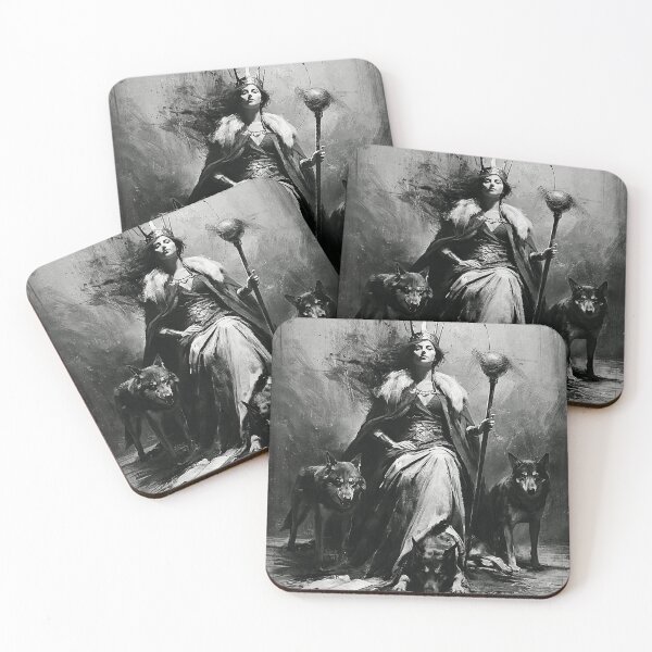 Item preview, Hekate and her hounds designed and sold by MendaciousMina.