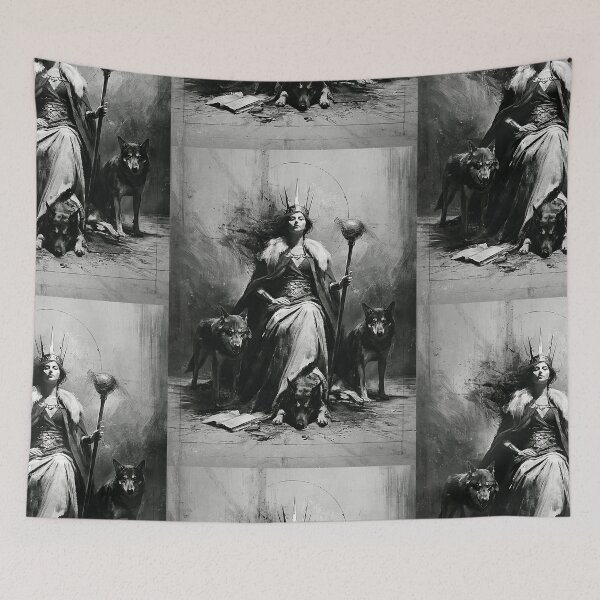 Item preview, Hekate and her hounds designed and sold by MendaciousMina.