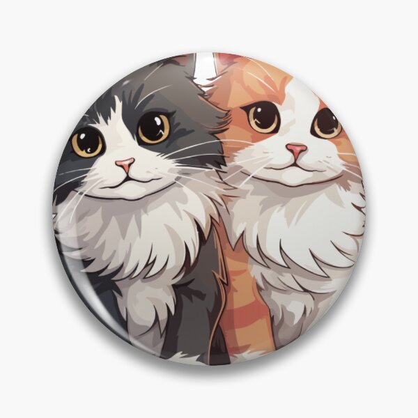 Item preview, Best Friends Cute Cats Cartoon Design designed and sold by vibecraft_studio2.