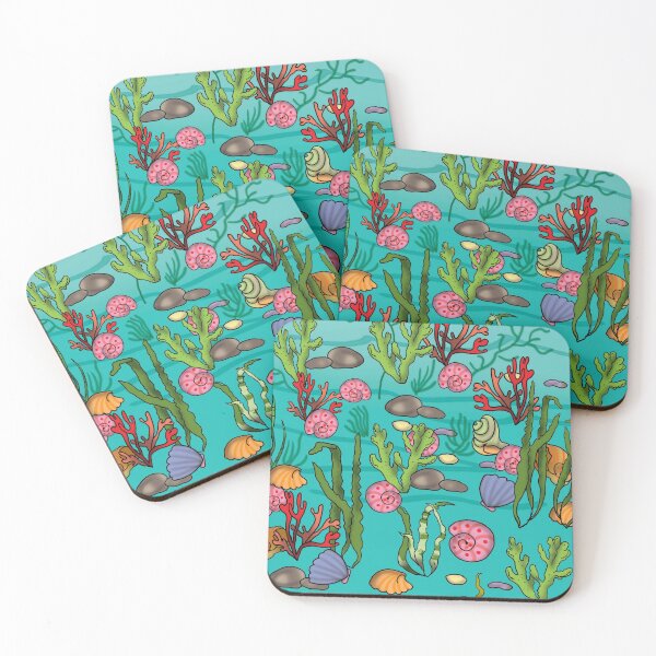 Item preview, underwater world, summer illustration designed and sold by sonaadalian.