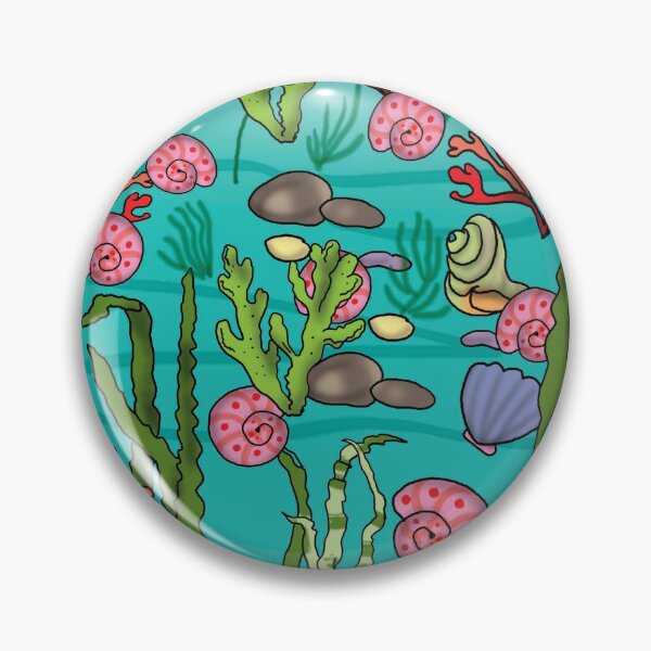 Item preview, underwater world, summer illustration designed and sold by sonaadalian.