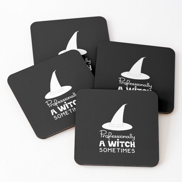 Item preview, Professionally A Witch Sometimes, Funny Quote designed and sold by Mooi Studio.