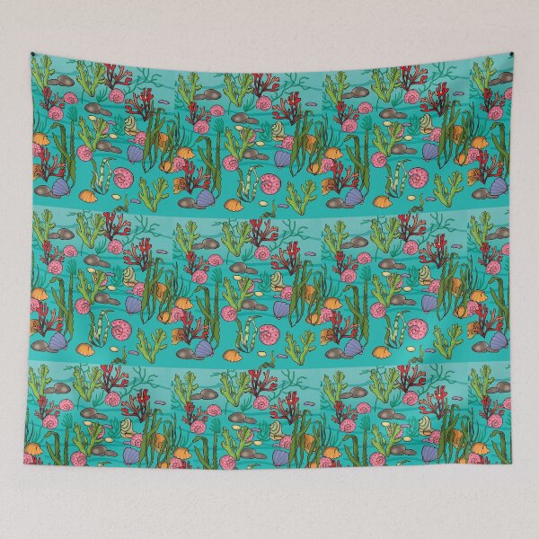Item preview, underwater world, summer illustration designed and sold by sonaadalian.