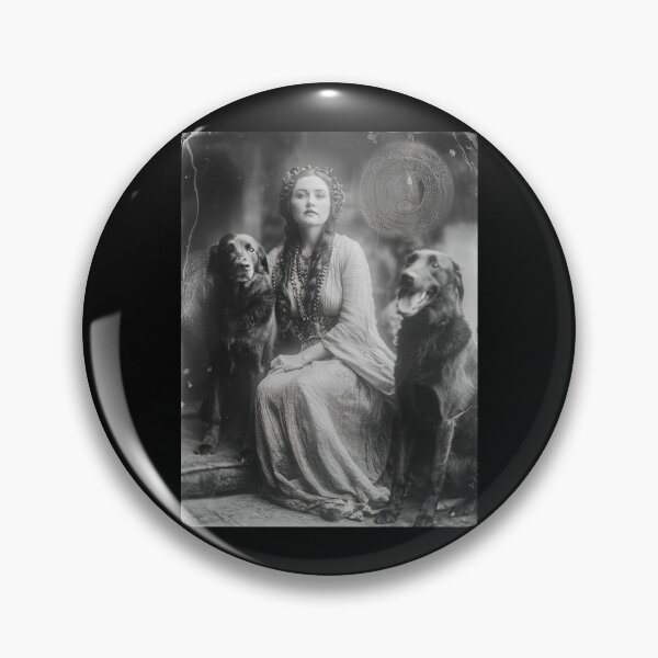 Item preview, Hekate and her hounds designed and sold by MendaciousMina.