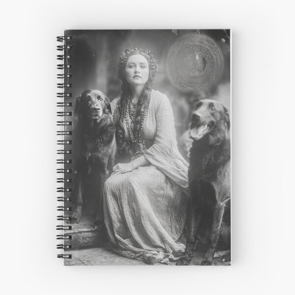 Item preview, Hekate and her hounds designed and sold by MendaciousMina.