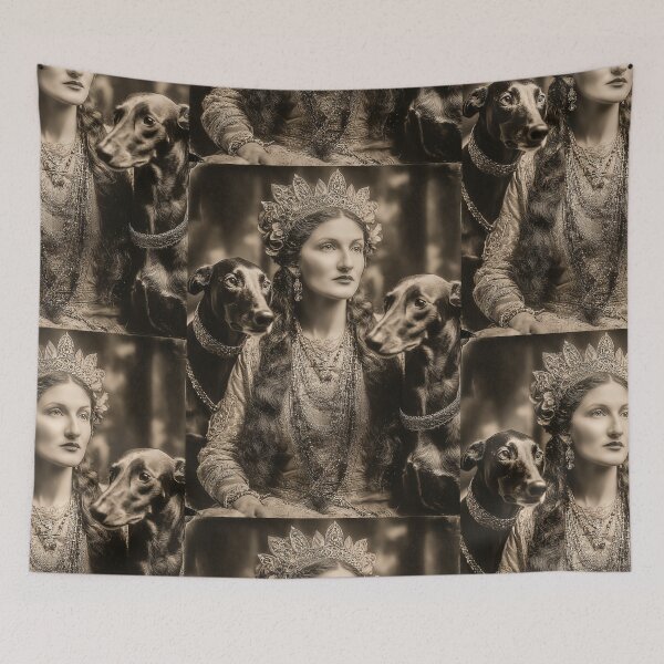 Item preview, Hekate and her hounds designed and sold by MendaciousMina.