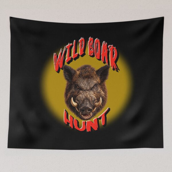 Item preview, Wild Boar Hunt designed and sold by Johnny Furlotte.