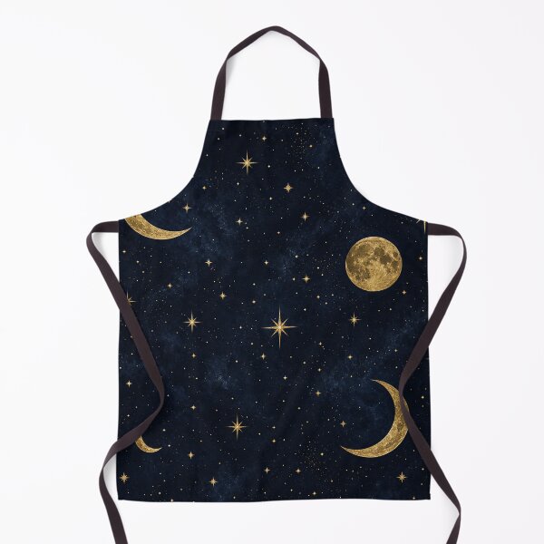 Item preview, Golden Celestial Moon and Starry Night Sky designed and sold by Owcomm.