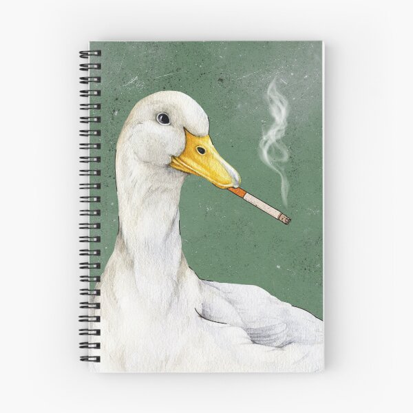 Item preview, Duck Smoking a Cigarette designed and sold by juliaberdugo.