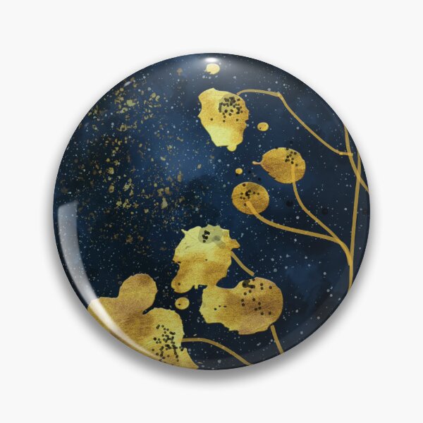 Item preview, Midnight blue in gold designed and sold by sand-78.