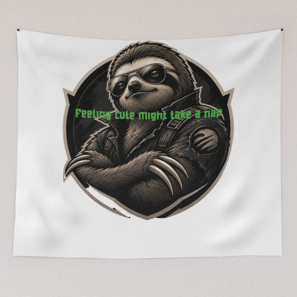 Item preview, sloth art designed and sold by @jon.