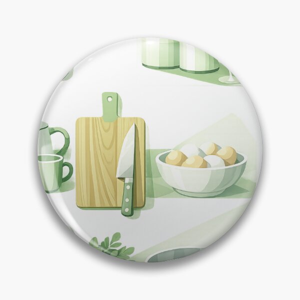 Item preview, Modern Kitchen Essentials Wall Art | Contemporary Culinary Decor Print designed and sold by Hookesmode.