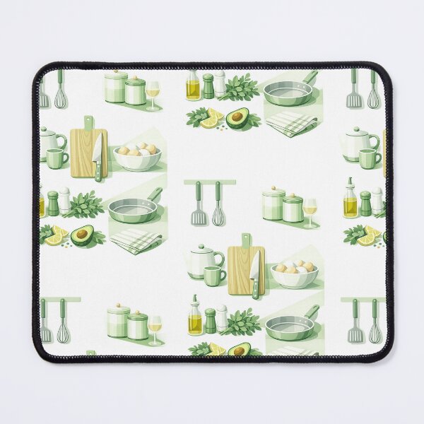 Item preview, Modern Kitchen Essentials Wall Art | Contemporary Culinary Decor Print designed and sold by Hookesmode.