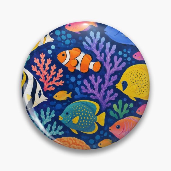 Item preview, Vibrant Tropical Coral Reef Underwater Paradise designed and sold by Owcomm.