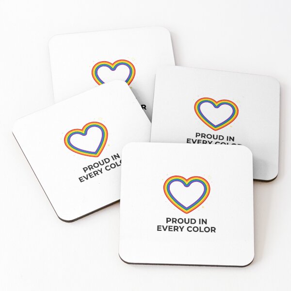 Item preview, Proud In Every Color Rainbow Heart Lgbtq Pride designed and sold by longngusuc.