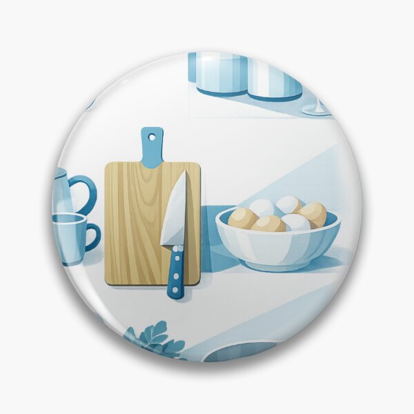 Item preview, Modern Kitchen Essentials Wall Art | Contemporary Culinary Decor Print designed and sold by Hookesmode.