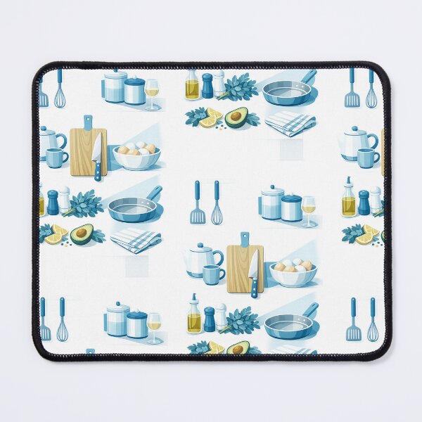 Item preview, Modern Kitchen Essentials Wall Art | Contemporary Culinary Decor Print designed and sold by Hookesmode.