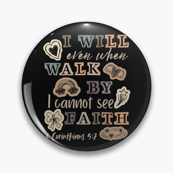 Item preview, Walk By Faith Even When I Can Not See, 2 Corinthians 57, Scrapbook Collage  designed and sold by Forevermore.