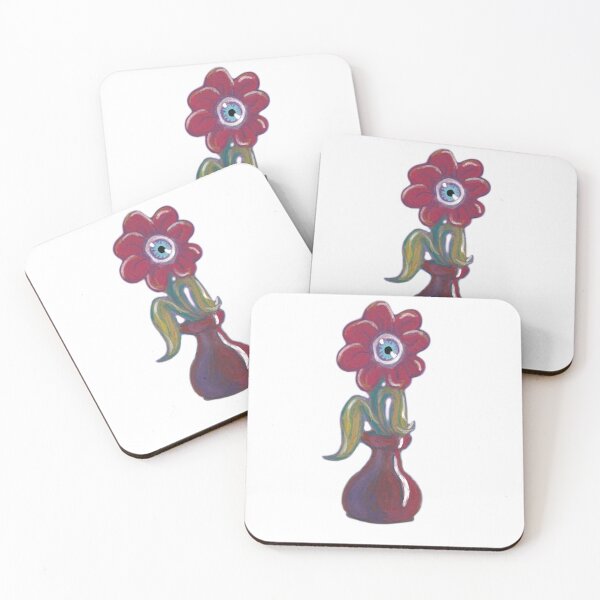 Item preview, Eyeball Plant in Vase designed and sold by Odd Doods Art.