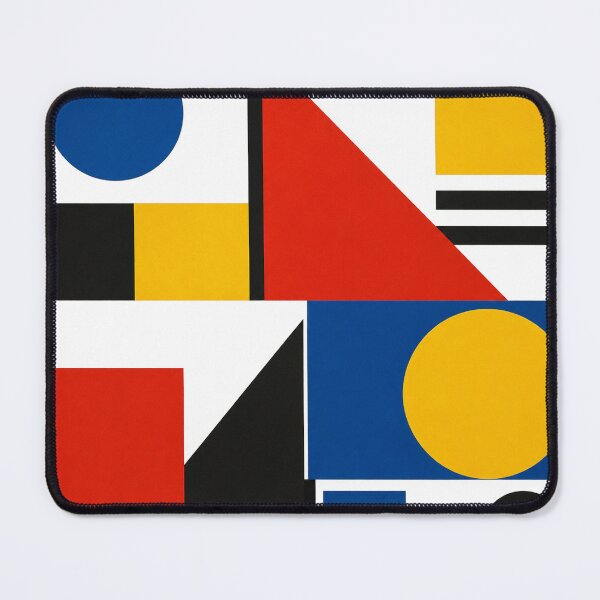 Item preview, Geometric Bauhaus Composition in Primary Colors designed and sold by Owcomm.