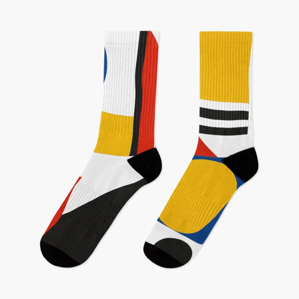 Item preview, Geometric Bauhaus Composition in Primary Colors designed and sold by Owcomm.