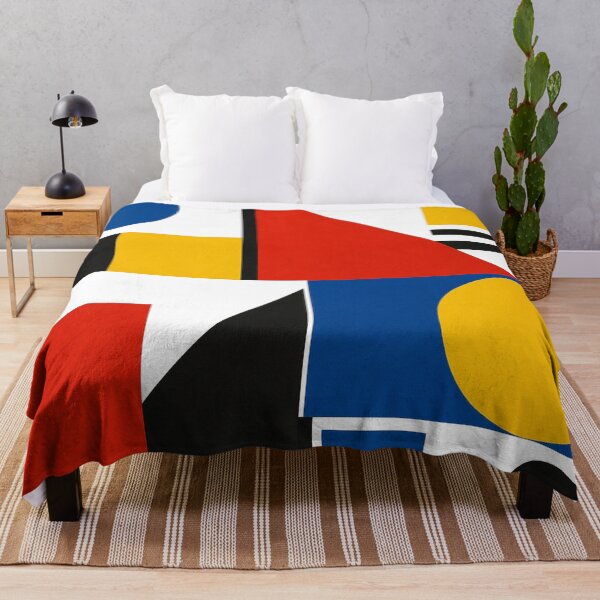 Item preview, Geometric Bauhaus Composition in Primary Colors designed and sold by Owcomm.