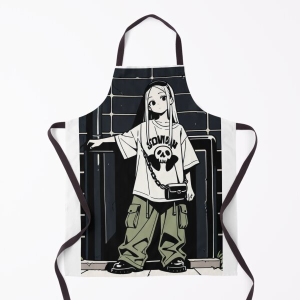 Item preview, Fashion - Man in White Top Cargo Pants Chain Wallet Streetwear Anime designed and sold by AnimeShin.