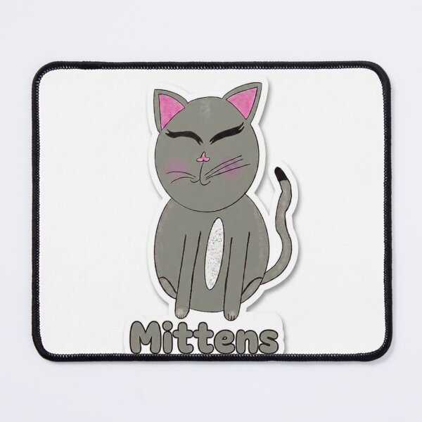 Item preview, Mittens the Kitten designed and sold by Wildflower Sea Garden Studio.