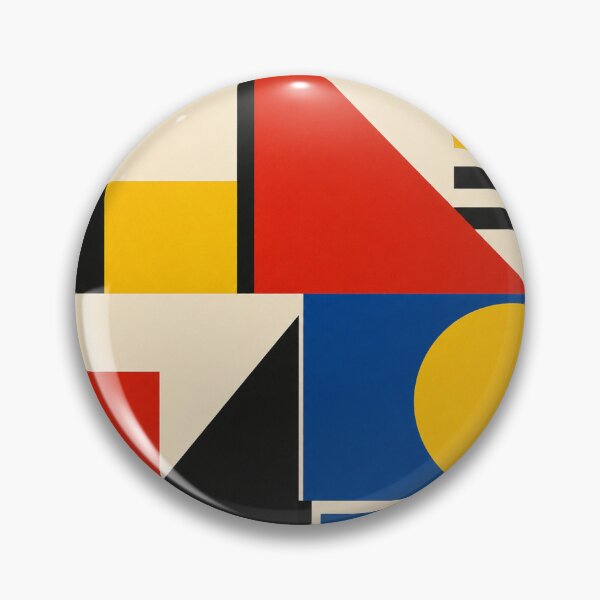 Item preview, Modern Geometric Composition Primary Colors designed and sold by Owcomm.