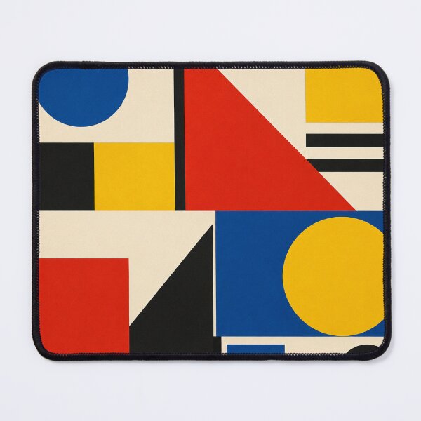 Item preview, Modern Geometric Composition Primary Colors designed and sold by Owcomm.