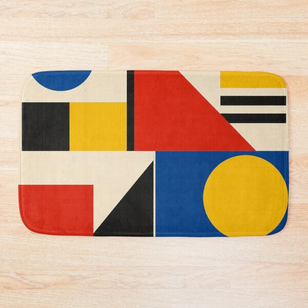 Item preview, Modern Geometric Composition Primary Colors designed and sold by Owcomm.