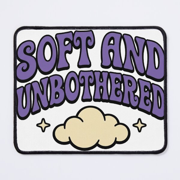 Item preview, Soft And Unbothered — Retro Groovy Self Care designed and sold by PlushFutura.