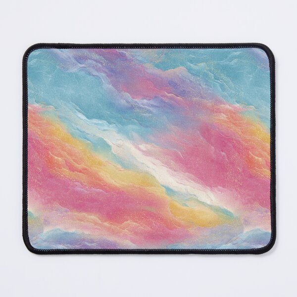 Item preview, Pastel Rainbow clouds pattern designed and sold by MendaciousMina.