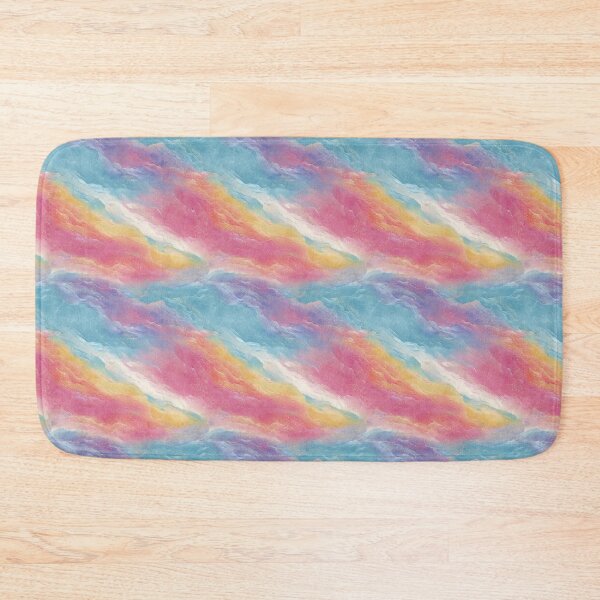 Item preview, Pastel Rainbow clouds pattern designed and sold by MendaciousMina.