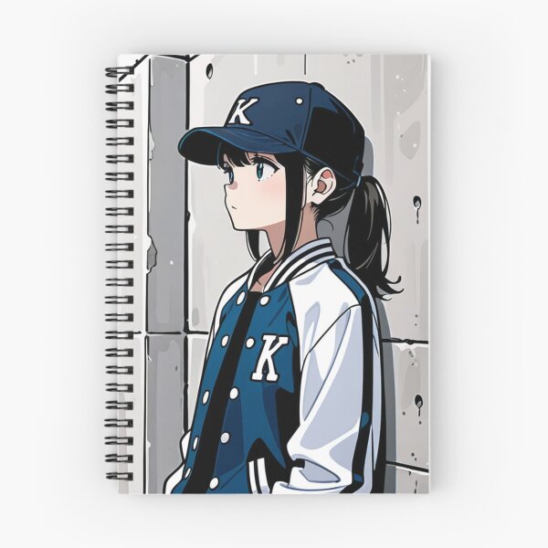 Item preview, Fashion - Man in White Varsity Jacket Snapback Streetwear Anime designed and sold by AnimeShin.
