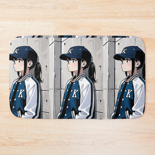 Item preview, Fashion - Man in White Varsity Jacket Snapback Streetwear Anime designed and sold by AnimeShin.