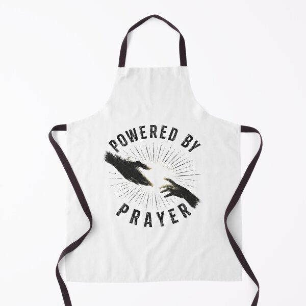 Item preview, Powered By Prayer Christian Faith Graphic designed and sold by TheLampClothing.