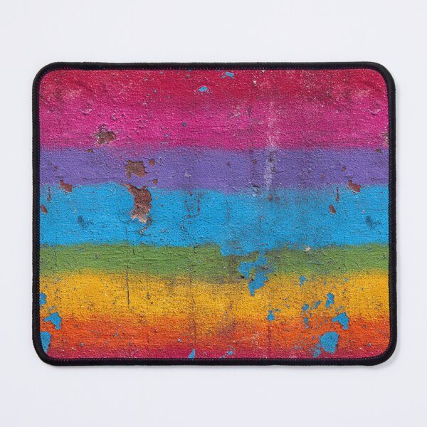 Item preview, Distressed Rainbow stripe pattern designed and sold by MendaciousMina.