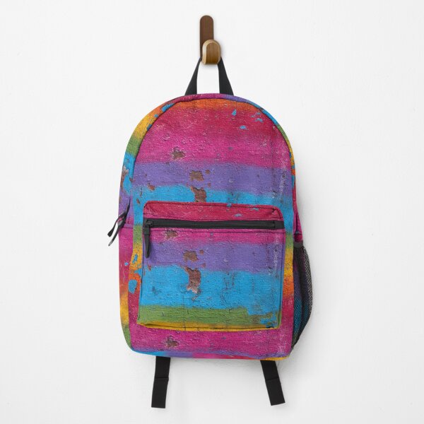 Item preview, Distressed Rainbow stripe pattern designed and sold by MendaciousMina.