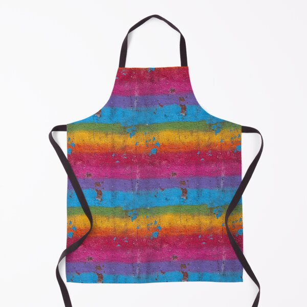 Item preview, Distressed Rainbow stripe pattern designed and sold by MendaciousMina.