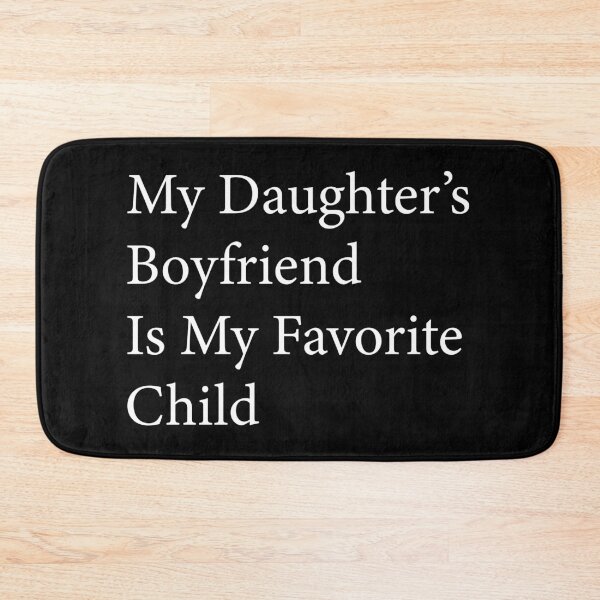 Item preview, My Daughter's Boyfriend Is My Favorite Child Funny Dad Shirt | Father Daughter Humor Gift | Family Joke Design designed and sold by 76Valeria.