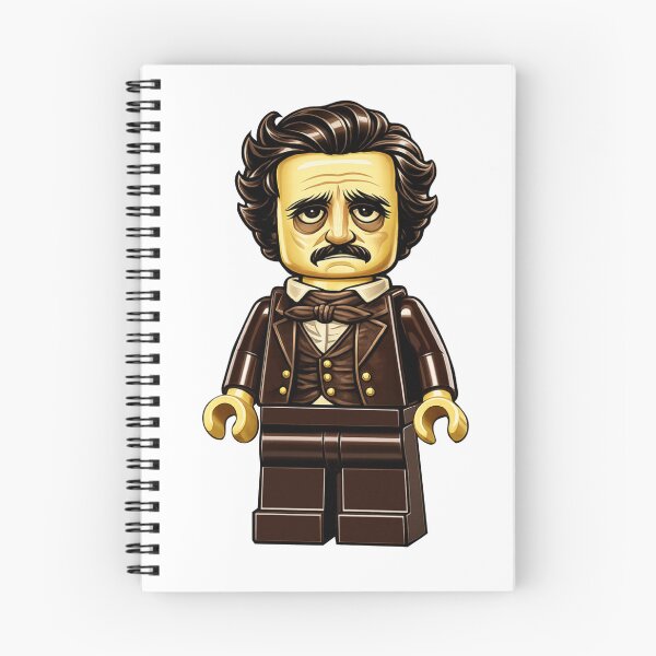 Item preview, Edgar Allan Poe Brick Figurine designed and sold by Deviant Logic Design.