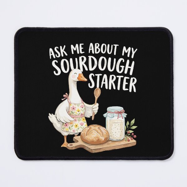 Item preview, Sourdough Starter Funny Baking Goose Illustration designed and sold by Betsytiptoe.