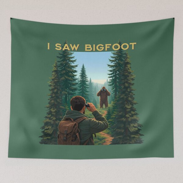 Item preview, I Saw Bigfoot designed and sold by FoxBaine Designs.