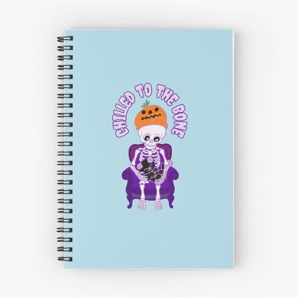 Item preview, Chilled to the Bone – Gothic Black Cat & Skeleton Halloween Design designed and sold by BritishDelights.